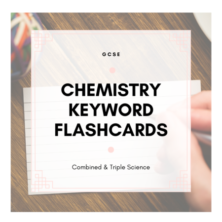 GCSE/IGCSE Chemistry Keyword Flashcards: Download & Print!